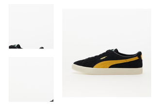 Puma Suede VTG Hairy Suede Puma Black-Mustard Seed 4