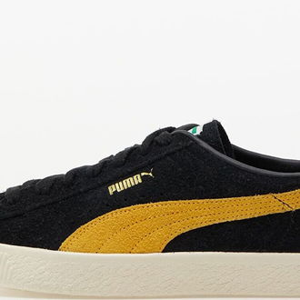 Puma Suede VTG Hairy Suede Puma Black-Mustard Seed 5