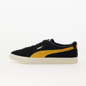 Puma Suede VTG Hairy Suede Puma Black-Mustard Seed 2