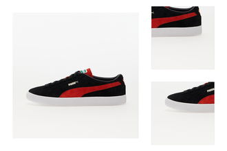 Puma Suede VTG Teams Puma Black-Burnt Red-Blazing Blue 3