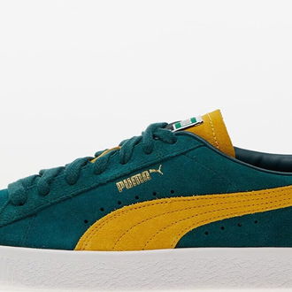 Puma Suede VTG Teams Varsity Green-Mustard Seed-Aubergine 5