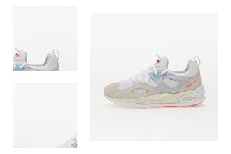 Puma TRC Blaze Puma White-Platinum Gray 4