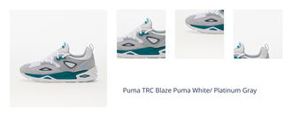 Puma TRC Blaze Puma White/ Platinum Gray 1