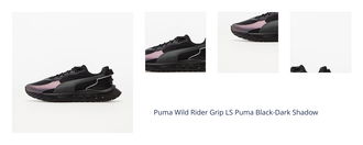 Puma Wild Rider Grip LS Puma Black-Dark Shadow 1