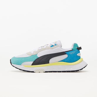 Puma Wild Rider Rollin' Elektro Aqua-Puma White 2