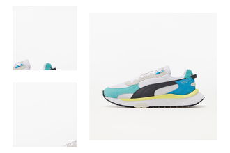 Puma Wild Rider Rollin' Elektro Aqua-Puma White 4