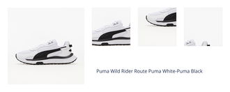 Puma Wild Rider Route Puma White-Puma Black 1