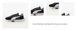 Puma Wild Rider Soft Metal Wn s Ebony-Puma Black 1