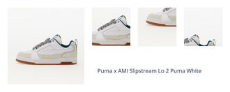 Puma x AMI Slipstream Lo 2 Puma White 1