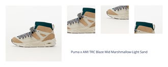 Puma x AMI TRC Blaze Mid Marshmallow-Light Sand 1