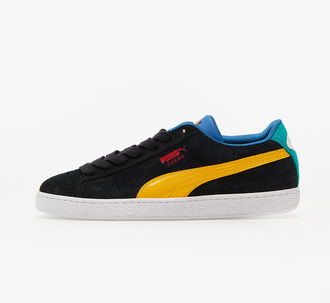 Puma x Garfield Suede Dark Cheddar-Celandine-Vallarta Blue 2