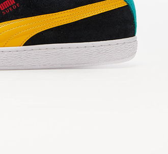 Puma x Garfield Suede Dark Cheddar-Celandine-Vallarta Blue 9