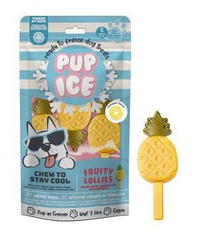 PUP ICE pochúťka chladiaca s ananásom 90 g 2