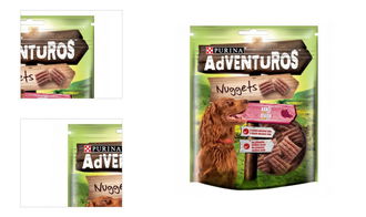 Purina ADVENTUROS Nuggets pochúťka pre psov Diviačia príhuť 90 g 4