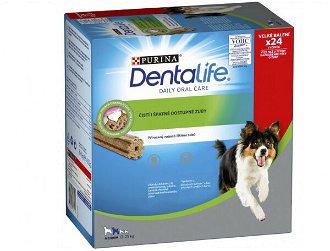 Purina Dentalife pochúťka pre psov balíček 8 x 69 g