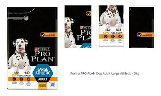 Purina PRO PLAN Dog Adult Large Athletic - 3kg 1