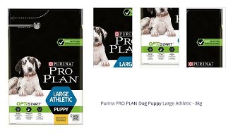 Purina PRO PLAN Dog Puppy Large Athletic - 3kg 1