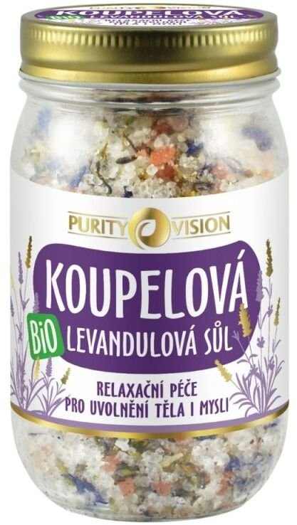 Purity Vision Bio Levandulova Kupelova Sol 400g