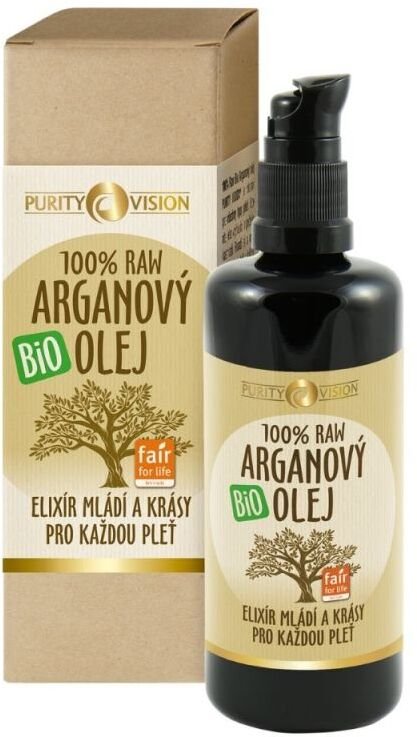 Purity Vision Raw Bio Arganovy Olej 100ml