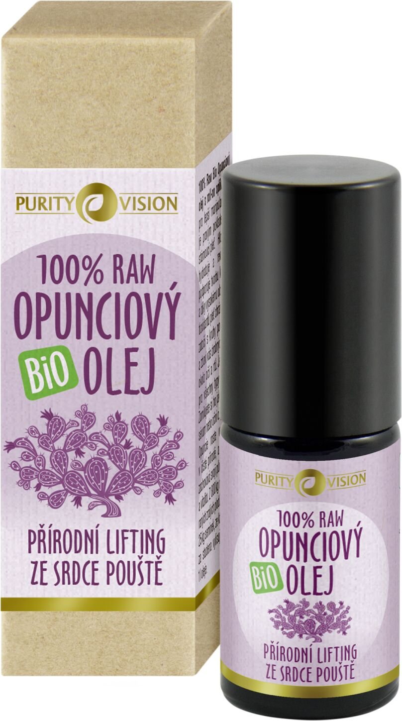 Purity Vision Raw Bio Opunciový olej roll-on 5 ml