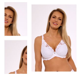 Push-up podprsenka Gaia 1225 Sophia - bralette Biela 65D 4