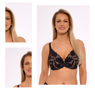 Push-up podprsenka Gaia 1225 Sophia - bralette Čierna 65C 4