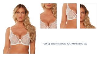 Push-up podprsenka Gaia 1243 Maricia Ecru 65C 1