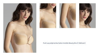 Push-up podprsenka Gatta Invisible Beauty Bra 01 Béžová C 1