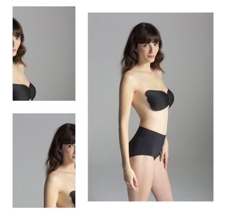 Push-up podprsenka Gatta Invisible Beauty Bra 01 Čierna D 4