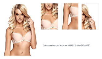 Push-up podprsenka Henderson KASSIDY Fashion Béžová 65G 1