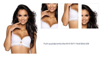 Push-up podprsenka Mat M-0135/11 Heidi Biela 65B 1