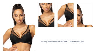 Push-up podprsenka Mat M-0198/11 Estelle Čierna 65G 1