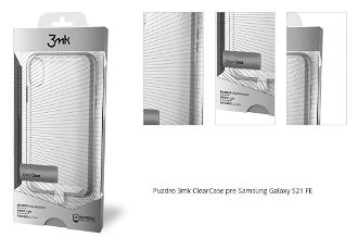Puzdro 3mk ClearCase pre Samsung Galaxy S21 FE 1