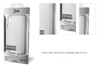 Puzdro 3mk ClearCase pre Samsung Galaxy S23 Plus 1