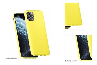 Puzdro 3mk Matt Case pre Apple iPhone 13 Pro, žlté 3