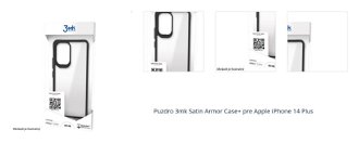 Puzdro 3mk Satin Armor Case+ pre Apple iPhone 14 Plus 1