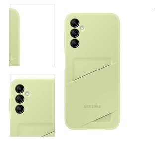 Puzdro Card Slot Cover pre Samsung Galaxy A14 a A14 5G, lime 4