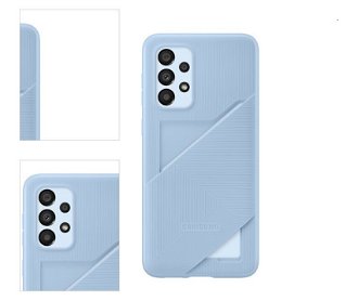 Puzdro Card Slot Cover pre Samsung Galaxy A23, arctic blue 4