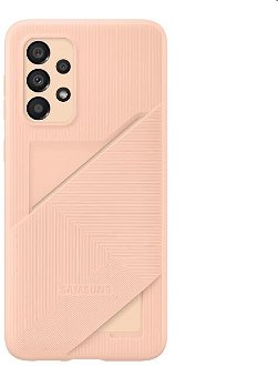Puzdro Card Slot Cover pre Samsung Galaxy A23, awesome peach