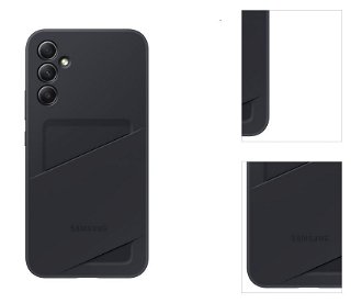 Zadný kryt Card Slot Cover pre Samsung Galaxy A34 5G, čierna 3