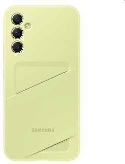 Puzdro Card Slot Cover pre Samsung Galaxy A34 5G, lime