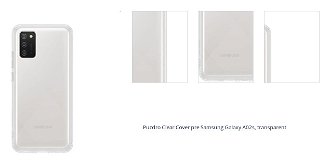 Puzdro Clear Cover pre Samsung Galaxy A02s, transparent 1