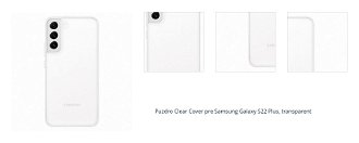Zadný kryt Clear Cover pre Samsung Galaxy S22 Plus, transparentná 1