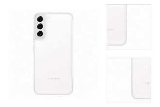 Zadný kryt Clear Cover pre Samsung Galaxy S22 Plus, transparentná 3