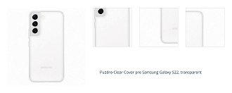 Puzdro Clear Cover pre Samsung Galaxy S22, transparent 1