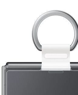 Puzdro Clear Cover s držiakom na prst pre Samsung Galaxy Z Flip4, transparent 6