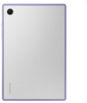 Puzdro Clear Edge Cover pre Samsung Galaxy Tab A8 10.5 (2021), lavender