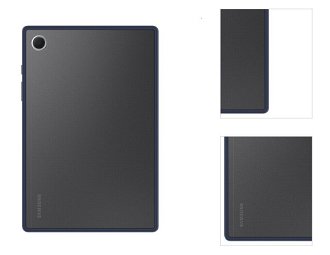 Puzdro Clear Edge Cover pre Samsung Galaxy Tab A8 10.5 (2021), navy 3