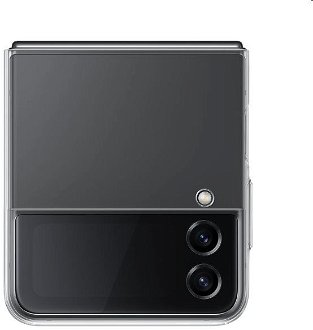 Zadný kryt Clear Slim Cover pre Samsung Galaxy Z Flip4, transparentná