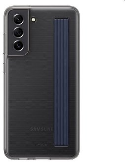Puzdro Clear Strap Cover pre Samsung Galaxy S21 FE 5G, graphite 2